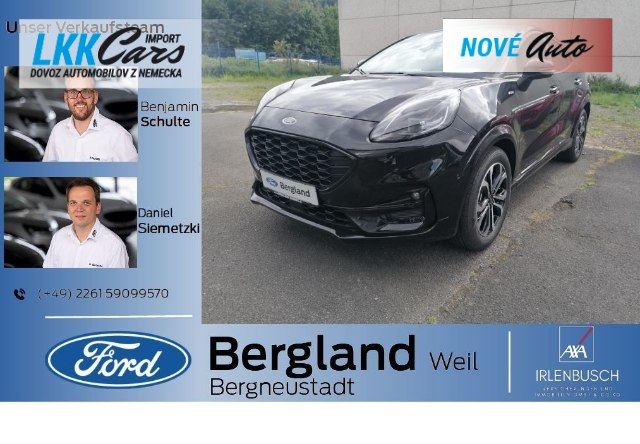 Ford Puma ST-Line 1.0 EcoBoost mHev, 114kW, M, 5d.