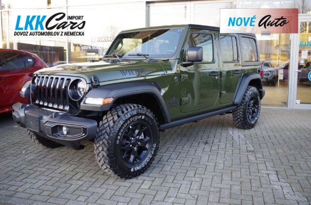 Jeep Wrangler Unlimited 3.6 V6 4x4, 209kW, A8, 5d.